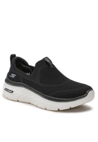 skechers - Sneakersy Skechers Go Walk Hyper Burst 124586/BKW Black/White. Kolor: czarny. Materiał: materiał #1