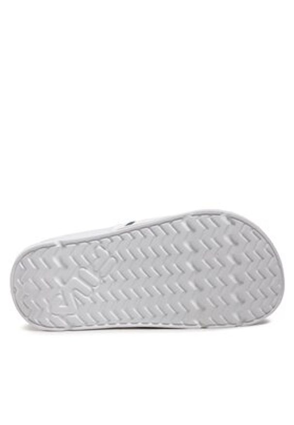 Fila Klapki Morro Bay Slipper Jr 1010934.1FG Biały. Kolor: biały