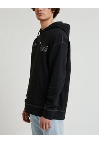 Lee - LEE LOOSE SEASONAL HOODIE MĘSKA BLUZA Z KAPTUREM KANGURKA WASHED BLACK LL26FTON 112331482. Typ kołnierza: kaptur #5