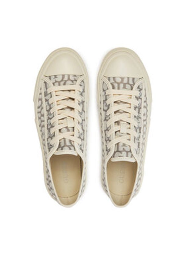 Guess Trampki FLPCAR FAL12 Szary. Kolor: szary. Materiał: materiał