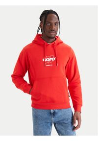 Jack & Jones Bluza Club 12290001 Czerwony Relaxed Fit. Kolor: czerwony. Materiał: bawełna #1