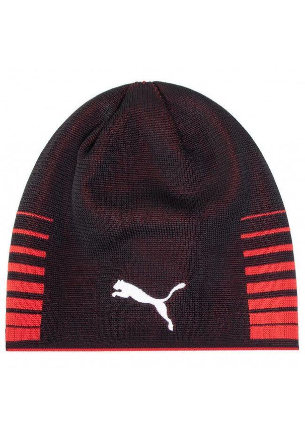 Puma Czapka Liga Reversible 02235701. Kolor: wielokolorowy, czarny, czerwony. Materiał: poliester. Styl: sportowy