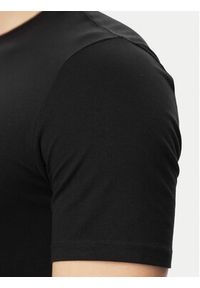 Guess T-Shirt M4YI38 J1314 Czarny Slim Fit. Kolor: czarny. Materiał: bawełna #5