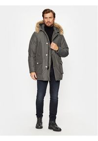 Woolrich Parka Arctic CFWOOU0482MRUT0001 Szary Regular Fit. Kolor: szary. Materiał: syntetyk #7