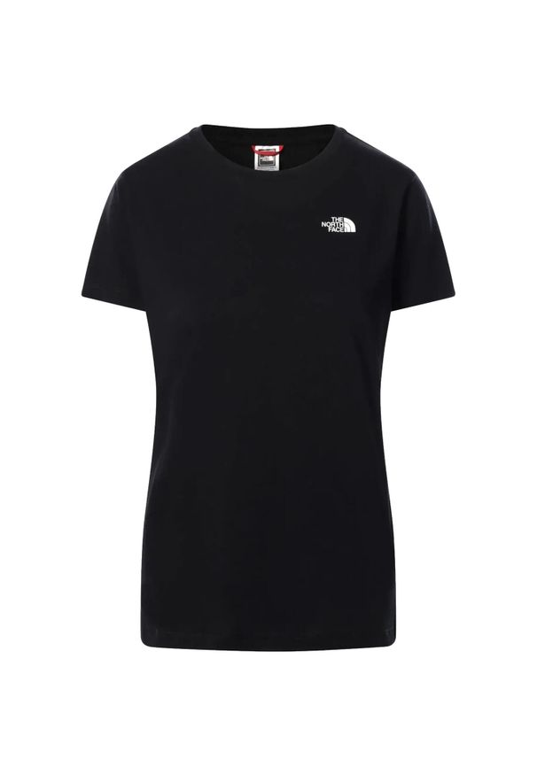 The North Face - T-shirt sportowy z krótkim rękawem damski W Simple Dome. Kolor: czarny. Długość rękawa: krótki rękaw. Długość: krótkie
