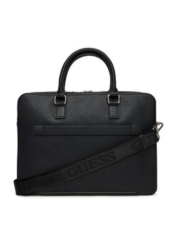 Guess Torba na laptopa HMTOGR P5247 Czarny. Kolor: czarny. Materiał: skóra
