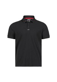 Polo Musto Essential Pique. Typ kołnierza: polo. Kolor: czarny #1