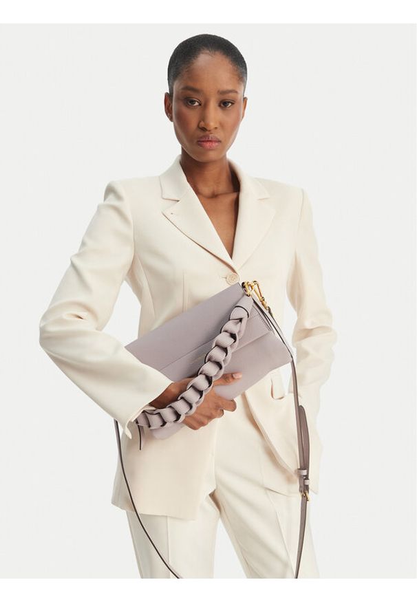 Coccinelle Torebka E1 M50 12 01 01 Szary. Kolor: szary. Materiał: skórzane