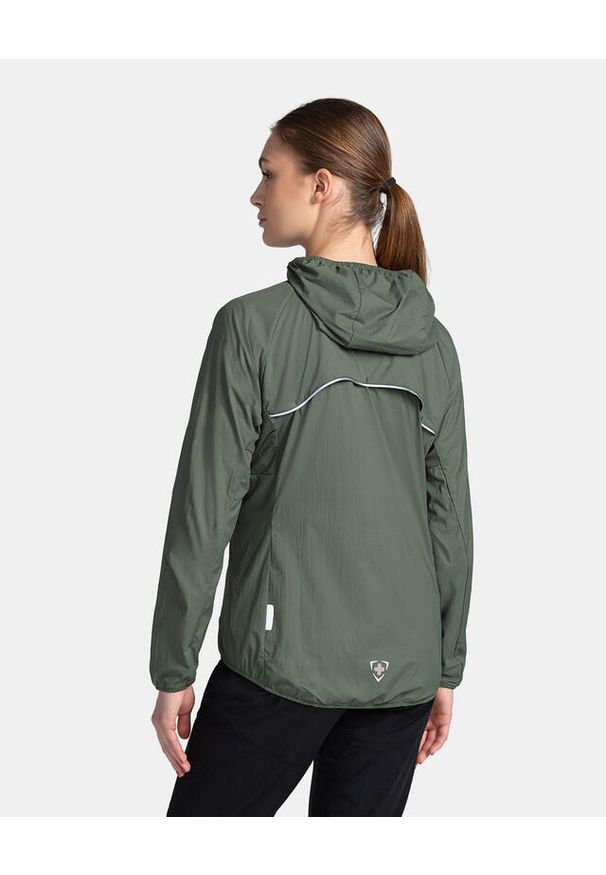 Lekka kurtka outdooroowa damska Kilpi ROSA-W. Kolor: zielony. Materiał: nylon