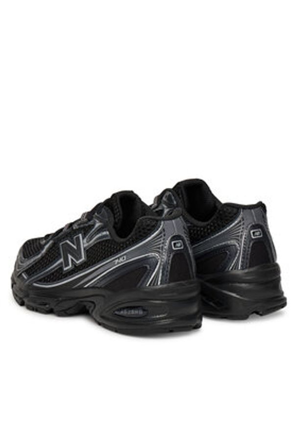New Balance Sneakersy GR740BM Czarny. Kolor: czarny. Materiał: materiał