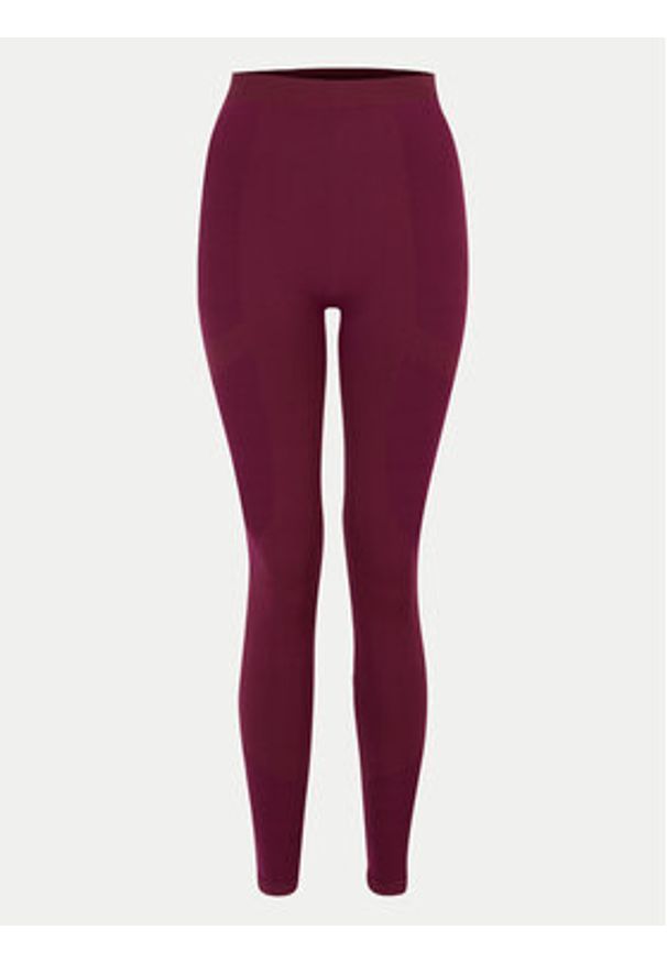 Dare2B Komplet bielizny termoaktywnej In The Zone III Bl Se DWU415 Bordowy Slim Fit. Kolor: czerwony. Materiał: syntetyk