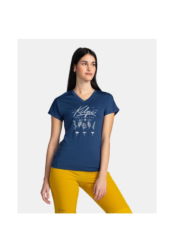 Koszulka merynosów damska Kilpi MERIN-W. Kolor: niebieski