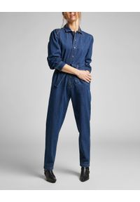 Lee - LEE PLEATED OVERALL DAMSKI KOMBINEZON RINSE L39ANA36