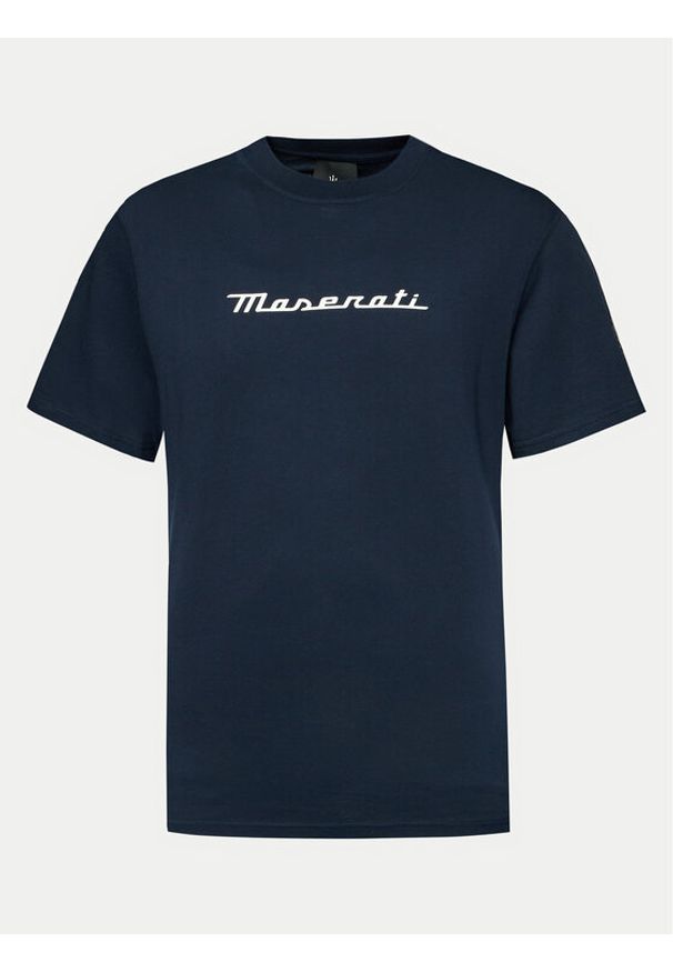 North Sails T-Shirt 453024 Granatowy Regular Fit. Kolor: niebieski. Materiał: bawełna