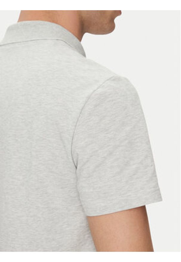 Lacoste Polo DH5522 Szary Regular Fit. Typ kołnierza: polo. Kolor: szary. Materiał: bawełna