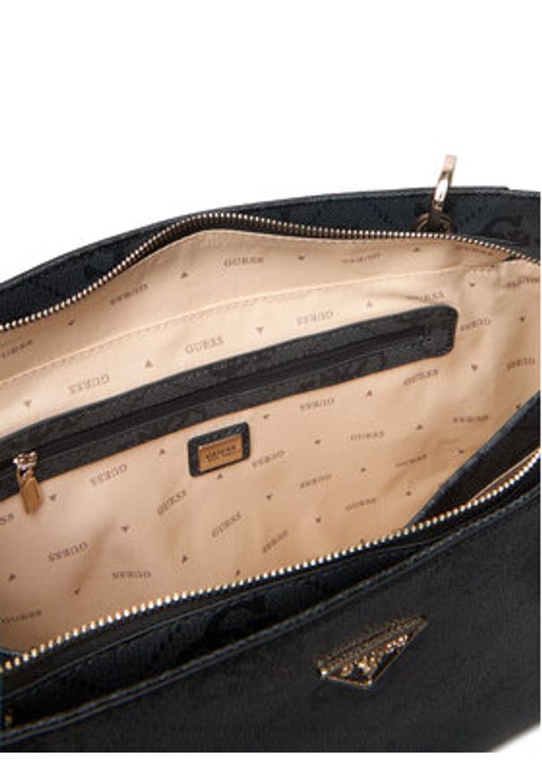 Guess Torebka Noelle II HWSO96 72250 Szary. Kolor: szary. Materiał: skórzane