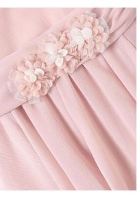 Abel & Lula Sukienka elegancka 05024 Różowy Regular Fit. Kolor: różowy. Materiał: bawełna. Styl: elegancki