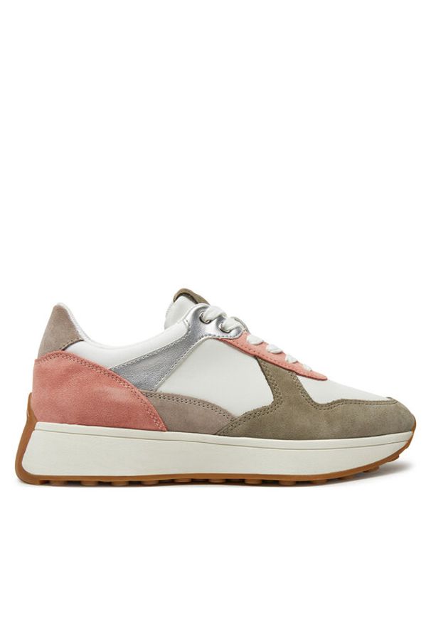 Geox Sneakersy D Amabel D45MDA-02285 C5Q1Z Kolorowy. Materiał: zamsz, skóra. Wzór: kolorowy