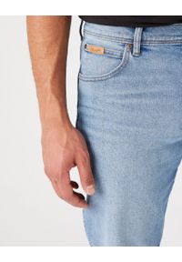 Wrangler - WRANGLER TEXAS MĘSKIE SPODNIE JEANSOWE TAPER BLUE BOSS W12TYL29R 112145810 #4