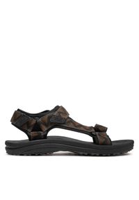 Jack Wolfskin Sandały Wave Breaker 4052011 Brązowy. Kolor: brązowy. Materiał: materiał #1