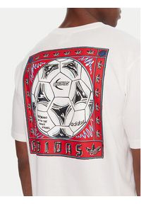 Adidas - adidas T-Shirt Graphic JX3094 Biały Regular Fit. Kolor: biały. Materiał: bawełna #3