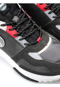 Colmar Sneakersy "Ayden" | Ayden S-1 Blade 173 | Mężczyzna | Grafitowy. Nosek buta: okrągły. Kolor: szary. Materiał: skóra ekologiczna, tkanina. Wzór: aplikacja