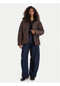 Guess Kurtka zimowa W5BL47 W3702 Brązowy Regular Fit. Kolor: brązowy. Materiał: syntetyk. Sezon: zima #3