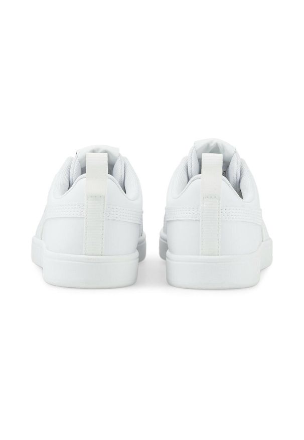 Buty do chodzenia dla dzieci Puma Rickie JR. Kolor: biały, wielokolorowy, szary. Materiał: materiał, syntetyk, tkanina. Sport: turystyka piesza