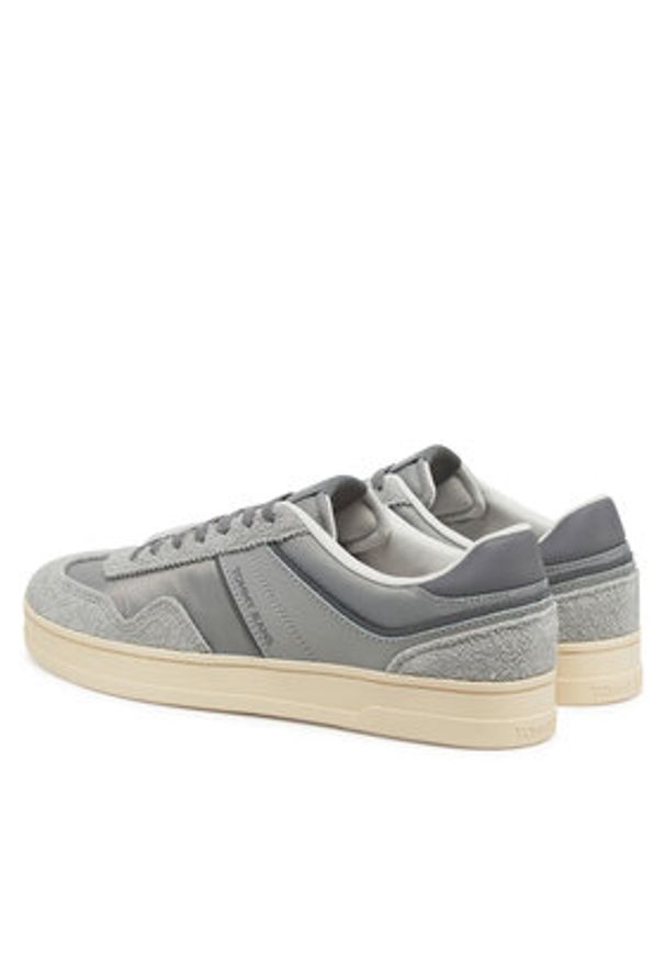 Tommy Jeans Sneakersy The Greenwich Mix Media EM0EM01606 Szary. Kolor: szary. Materiał: zamsz, skóra