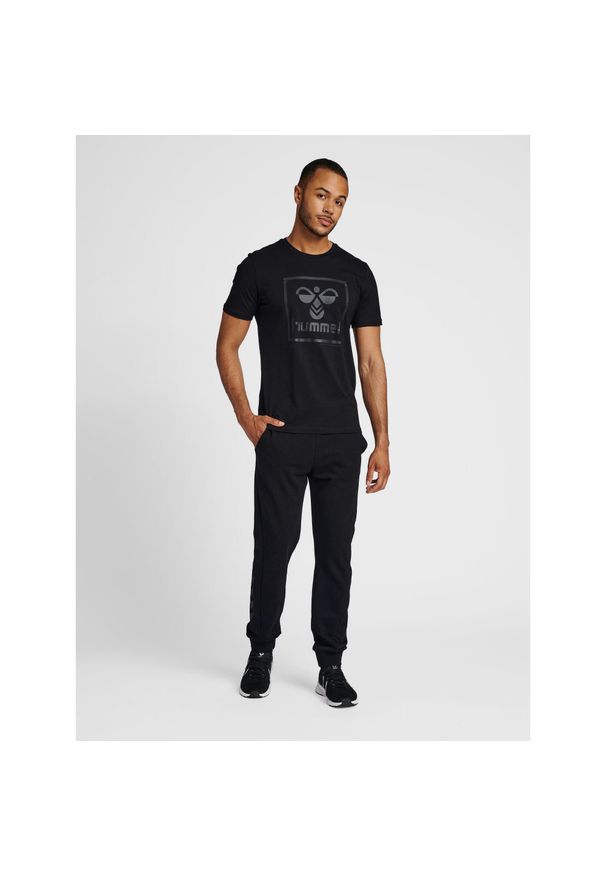 Koszulka Hummel Lisam 2.0. Kolor: czarny. Materiał: bawełna. Sport: piłka nożna