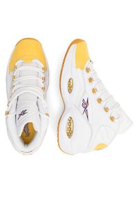 Reebok Sneakersy Question Mid FX4278-M Biały. Kolor: biały. Materiał: skóra #5