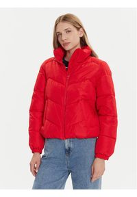 Vero Moda Kurtka zimowa Gario 10309844 Czerwony Regular Fit. Kolor: czerwony. Materiał: syntetyk. Sezon: zima