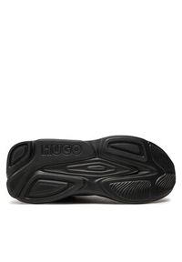 Hugo Sneakersy Leon 50512717 10254074 01 Czarny. Kolor: czarny. Materiał: skóra