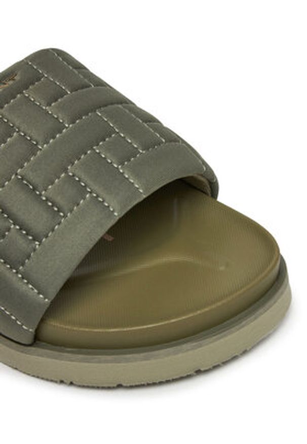 GANT - Gant Klapki 30507939 Khaki. Kolor: brązowy. Materiał: materiał