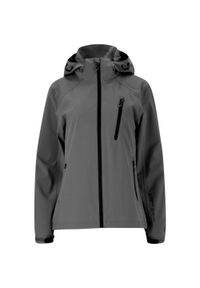 Damska kurtka wodoodporna Weather Report Camelia. Kolor: szary. Sport: turystyka piesza #1