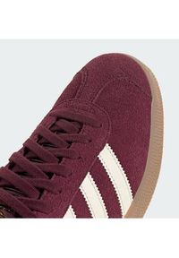 Adidas - adidas Sneakersy Gazelle KK2637 Bordowy. Kolor: czerwony. Materiał: skóra, zamsz. Model: Adidas Gazelle #7
