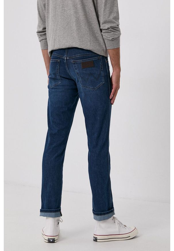 Wrangler - Jeansy Texas. Kolor: niebieski