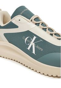 Calvin Klein Jeans Sneakersy Eva Runner Low Lace Ml Mix YM0YM00968 Niebieski. Kolor: niebieski. Materiał: materiał #5
