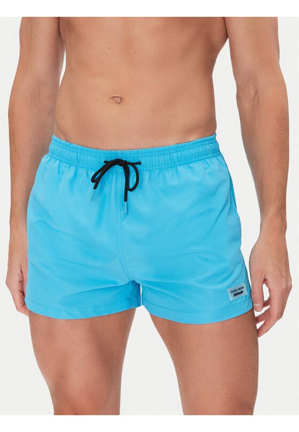 YSABEL MORA Szorty kąpielowe 90375 Błękitny Regular Fit. Kolor: niebieski. Materiał: syntetyk
