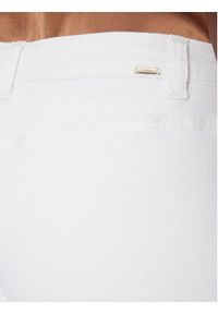 Morgan Szorty jeansowe 241-SHIVAL1 Biały Slim Fit. Kolor: biały. Materiał: syntetyk #4