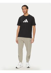 Adidas - adidas T-Shirt Future Icons 3 Bar Logo JI8770 Czarny Regular Fit. Kolor: czarny. Materiał: bawełna #5