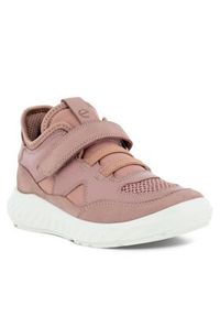 ecco - ECCO Sneakersy SP.1 LITE K GORE-TEX 71276360191 Różowy. Kolor: różowy. Materiał: skóra. Technologia: Gore-Tex #5