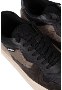 Antony Morato Sneakersy | MMFW01523-LE300005 | Mężczyzna | Brązowy. Nosek buta: okrągły. Kolor: brązowy. Materiał: skóra, tkanina. Sezon: lato