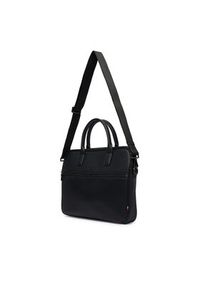TOMMY HILFIGER - Tommy Hilfiger Torba na laptopa Th Woven Computer Bag AM0AM14094 Czarny. Kolor: czarny. Materiał: skóra #3