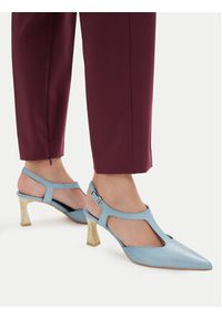 Hispanitas Czółenka HV264756 C011 Niebieski. Kolor: niebieski. Materiał: materiał #4