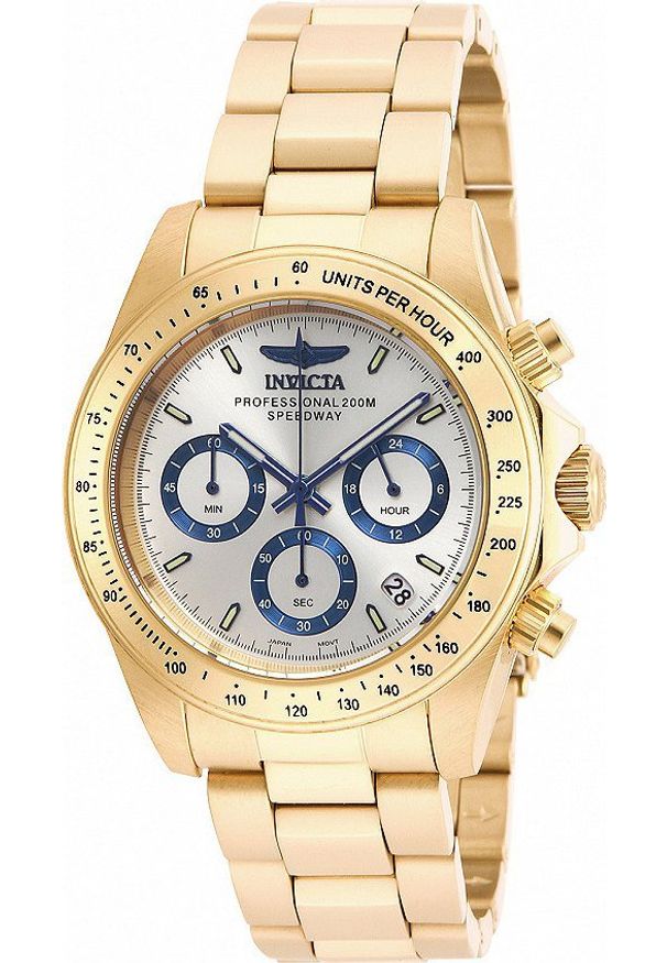 Zegarek Invicta Zegarek męski Invicta 17312 złoty. Kolor: złoty