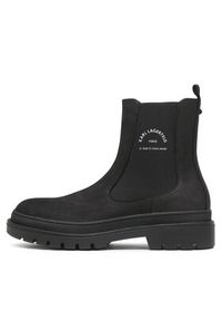 Karl Lagerfeld - KARL LAGERFELD Sztyblety KL11241F Czarny. Kolor: czarny. Materiał: skóra #5