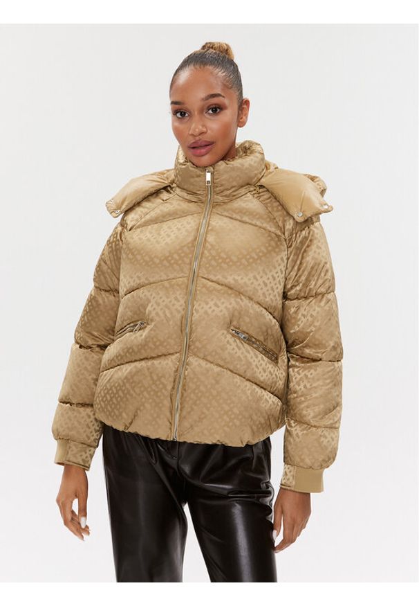 BOSS - Boss Kurtka puchowa Paxe 50498776 Beżowy Relaxed Fit. Kolor: beżowy. Materiał: syntetyk. Sezon: zima