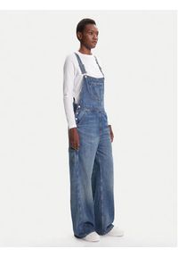 Tommy Jeans Ogrodniczki Classic DW0DW20529 Niebieski Straight Fit. Kolor: niebieski #5