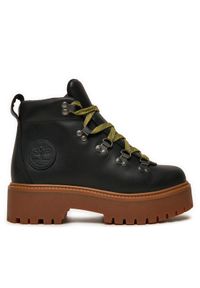 Timberland Trapery Stone Street Mid TB0A27VJW021 Czarny. Kolor: czarny. Materiał: skóra. Styl: street #1